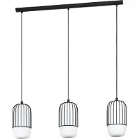 Eglo Muleges Hanglamp - E27 - 96 cm - Zwart/Wit