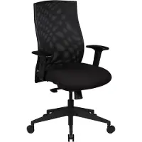 Usorteret Bureaustoel Synchroonmechanisme Hoogteverstelbaar Armleuning Zwart Max. 120 kg SPM1.275 1130 x 650 x 650 mm