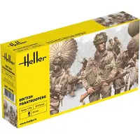 Heller - 1/72 British Paratroopershel49623 - modelbouwsets, hobbybouwspeelgoed voor kinderen, modelverf en accessoires