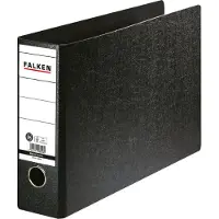 Falken Breed Ordner A4 80 mm Zwart 2 Ringen 11285947F Kunststof Liggend