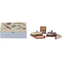 Bloomingville MINI Thyra Speelset, Lunchbox, Blauw, FSC100%, MDF