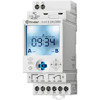 Finder Digitale Wekker Timer Schakelaar 2CO 16A 230V NFC - 12.62.8.230.0000