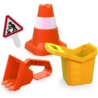 Hape Zand speelgoed-set Bouwplaats 1 St Set