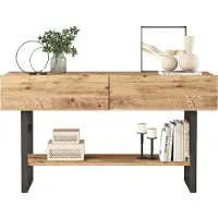 Skye Decor Console met 2 klepdeuren en 1 plank in atlantische den decor l138,8 cm