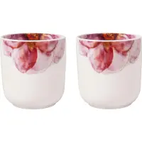 Villeroy & Boch Rose Garden kop 29 cl 2-pack Wit