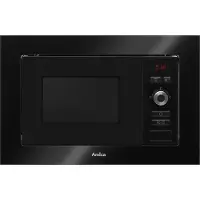 Amica AMMB20E1GB, geïntegreerde combi-oven, grillfunctie, 20 liter, 800 watt, zwart