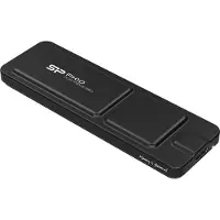 Silicon Power Externe SSD - - PX10 512Go - Zwart - USB 3.2 Gen 2 - Compatibel met PC, Mac, PlayStation, Xbox