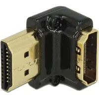 DeLOCK HDMI A Koppelstuk haaks naar beneden