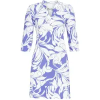 Ringella Nachthemd abstracte bloemen blauw | Maat 36