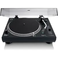 Lenco L-3828BK - Direct aangedreven Platenspeler met USB/PC encoding - Zwart