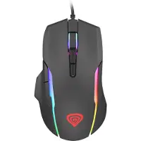 Genesis - NMG-1572 - Xenon 220 – Stille RGB Gaming Muis – 6400 DPI – 7 Programmeerbare Knoppen