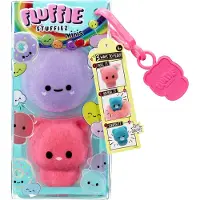 FLUFFIE STUFFIEZ Mini - Mix 4 - 7 cm - Paars en roze - Plukknuffel