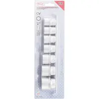 Bgs Doppenset, zeskant aandrijving 12,5 mm (1/2") SW 20 - 32 mm 7... (1/2", 12,5 mm (1/2″))