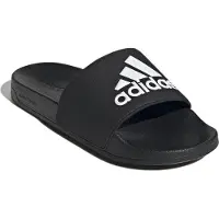 Adidas Muiltjes 'Adilette' zwart / wit