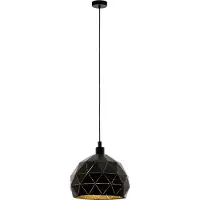 Eglo Hanglamp Roccaforte Goud Zwart E27