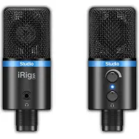 IK Multimedia iRig Mic Studio Large Diaphragm Mic Black - Nearly New
