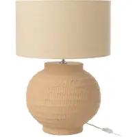 J-Line lamp - terracotta - beige