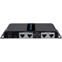 Techly HDMI 1x4 Extender Splitter over CAT6/6a/7 50m met IR pass-back, Schakeldoos