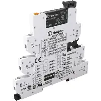 Finder 39.81.0.012.0060 Koppelrelais 12 V/DC, 12 V/AC 6 A 1x wisselcontact 1 stuk(s)