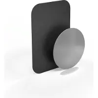 Hama Vervangende metalen platen voor universele smartphonehouder "Magnet"