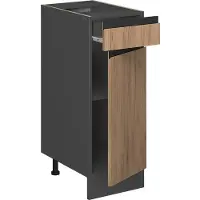 Vicco R-Line Keukenonderkast – 30 cm J-vorm, zonder werkblad Krachtige eik goud