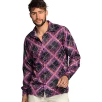 Boland shirt Summer Night heren polyester paars