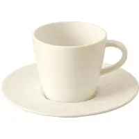 Villeroy & Boch Koffiekop Manufacture Rock Blanc (6-Delig)