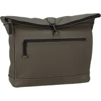 Jost Schoudertas met laptopvak Hamar Shoulder Bag Courier Dark Olive Kaki