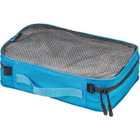 Cocoon Verpakkingskubus Ultralicht Medium, turquoise/grijs 2023 Organizer Tassen