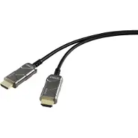 Speaka Professional SP-8821984 HDMI-kabel HDMI Aansluitkabel HDMI-A-stekker, HDMI-A-stekker 10.00 m Zwart 8K UHD