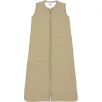 Meyco gevoerde baby slaapzak uni taupe unisex | Maat: 70 cm