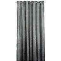 2lif Sparkle gordijn grijs 140x260cm (8 rings)