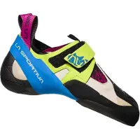 La Sportiva - Klimschoenen - Skwama W Apple Green/Cobalt Blue voor Dames - Maat 36 - Wit