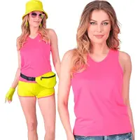 Widmann Basic Tank Top Neon Roze Vrouw