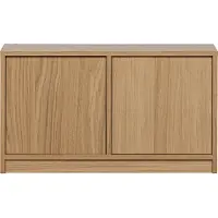 Vtwonen Modulair Onderkast - Eikenhout Fineer - Naturel - 44x77x40 cm
