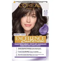 L'Oréal Excellence Cool Haarkleur #4.11-intense Asbruin 192 ml