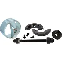 Ks Tools 150.2145 Compacte wielnaven-gereedschapsset, 9-delig