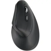 Kensington Verticale muis MY630 EQ Pro Fit Ergo M, draadloos, oplaadbare batterij, 6 knoppen en scrollwiel, 1000/1600/2400 dpi, PCR, zwart
