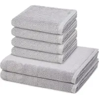 Vossen Sonstiges 4 X handdoek 2 X douchehanddoek - in set 6 pack Vegan Life