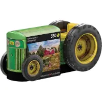Eurographics Puzzel, vintage tractor, 550 onderdelen, metalen doos