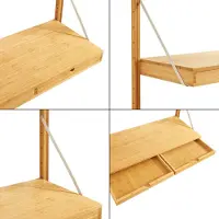 En.casa Wandrek Tingvoll 85x85x36 cm bamboe naturel []
