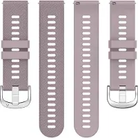 Strap-it Smartwatch siliconen bandje - geschikt voor Garmin Vivoactive 4 (45mm) / Venu 2 / Venu 3 / Forerunner 255 / Forerunner 265 - violet