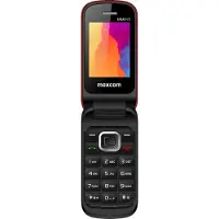 Maxcom MM815 (2.40", 0.30 Mpx, 2G), Sleutel mobiele telefoon, Rood