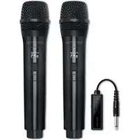 Muse Dubbele draadloze microfoon MC-50 WI Zwart