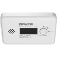 WisuAlarm HY-GC20B Koolmonoxidemelder Incl. batterij (10 jaar) werkt op batterijen Detectie van Koolmonoxide