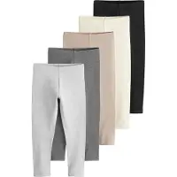 Next Leggings beige / crème / lichtgrijs / grijs gemêleerd / zwart