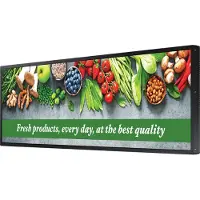 Samsung SH37C Panorama-ontwerp 94 cm (37") LCD Wifi 700 cd/m² Zwart Tizen 7.0 24/7