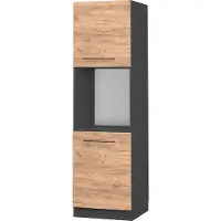 Vicco Fame-Line Ovenombouwkast – 60 cm open Krachtige eik goud