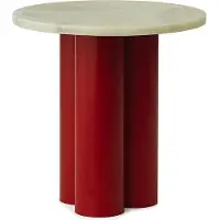 Normann Copenhagen Bijzettafel Dit Table Bright Red Emerald Onyx