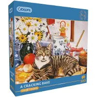 Gibsons Puzzel. Heerlijke bakkerij. 500 stukjes